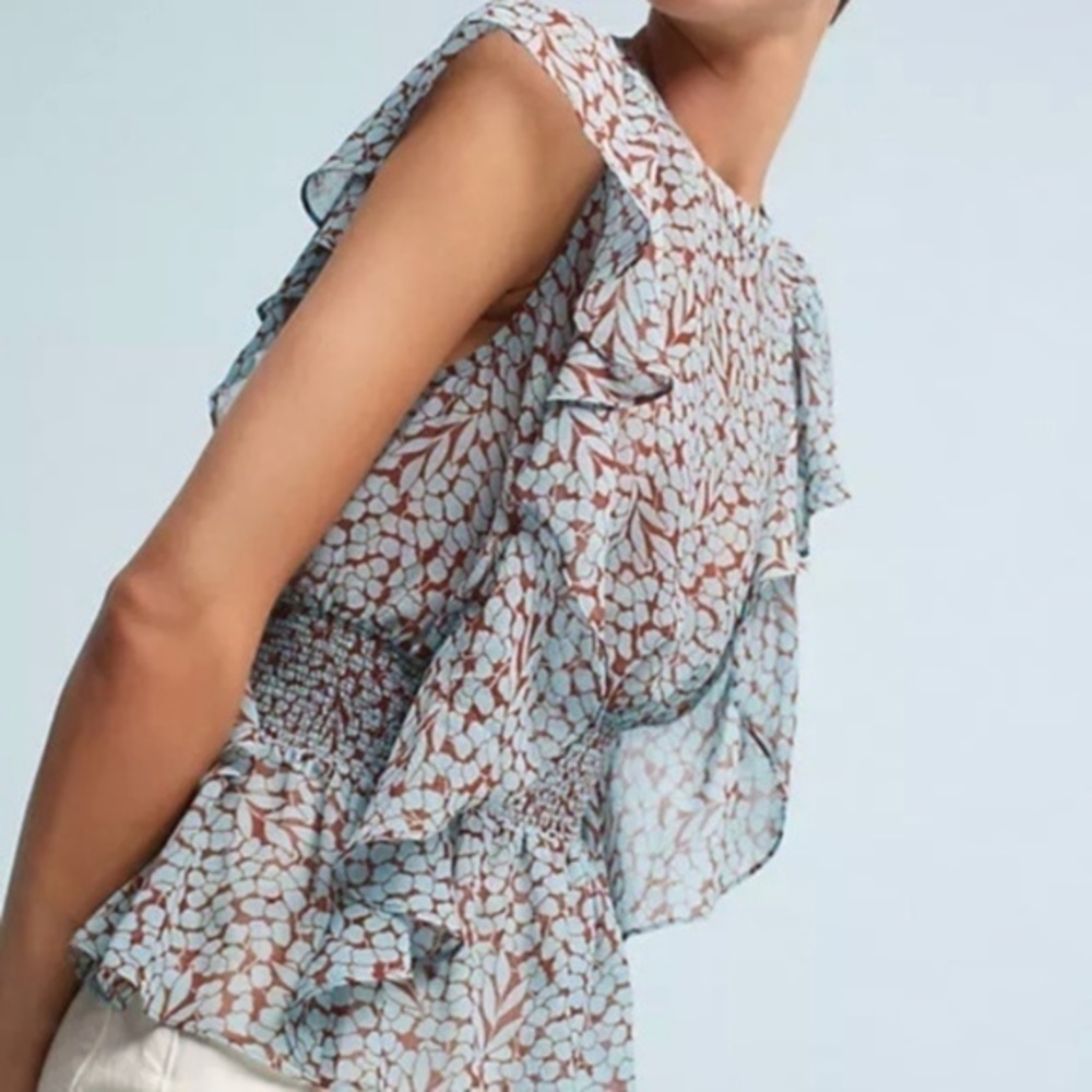 NWOT Anthropologie Feather Bone Allegra Blouse - Picture 5 of 8